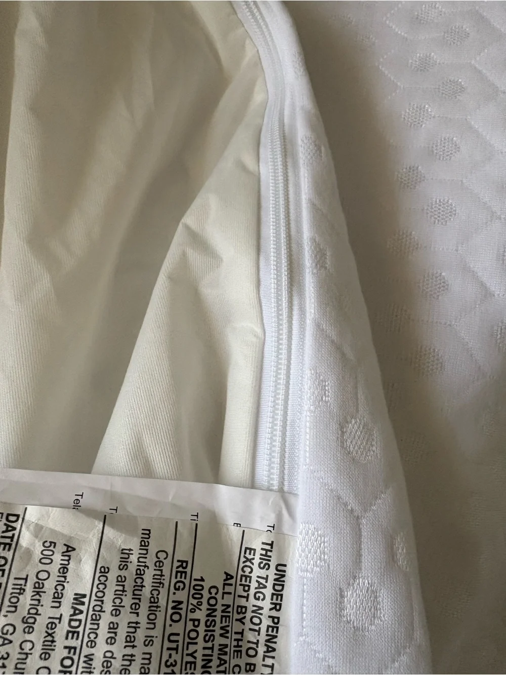 Zippered Mattress Protector